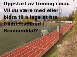 Oppstart trening